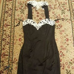 🆕⚘Crocheted neck halter dress⚘🆕